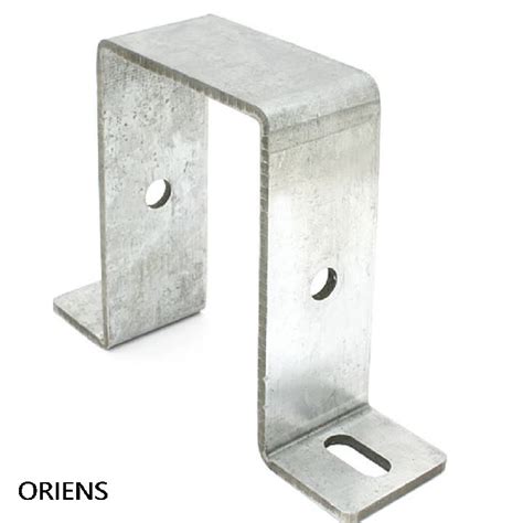 metal u shaped wall bracket